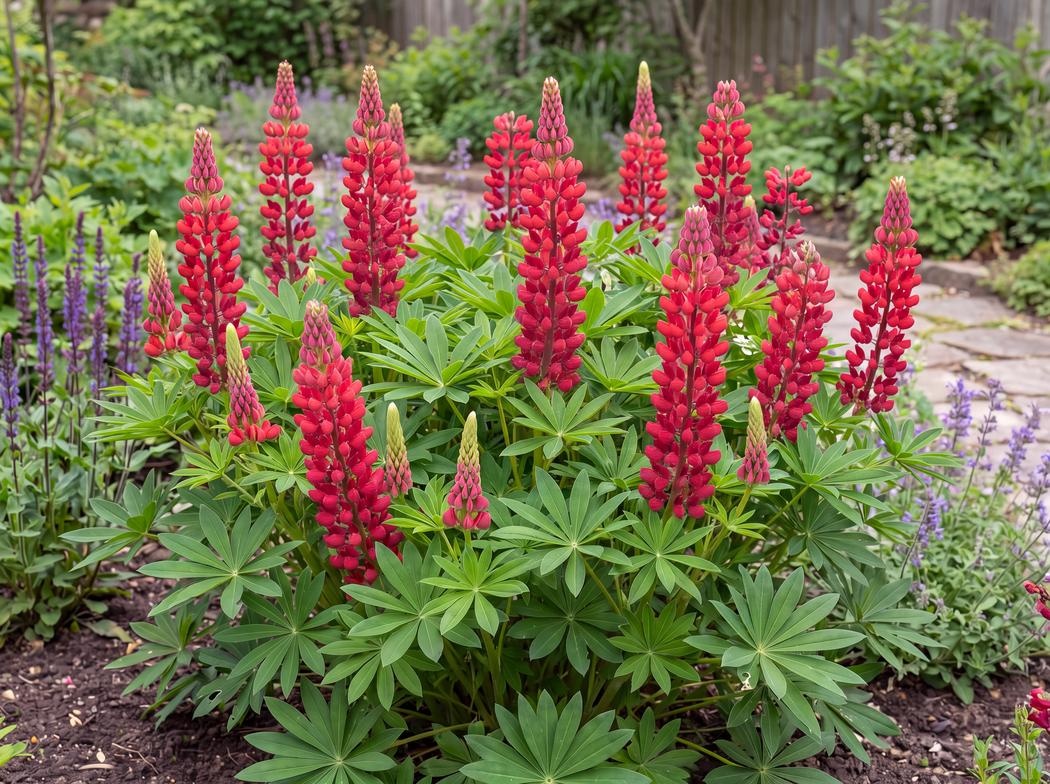 Lupinus Gallery Red