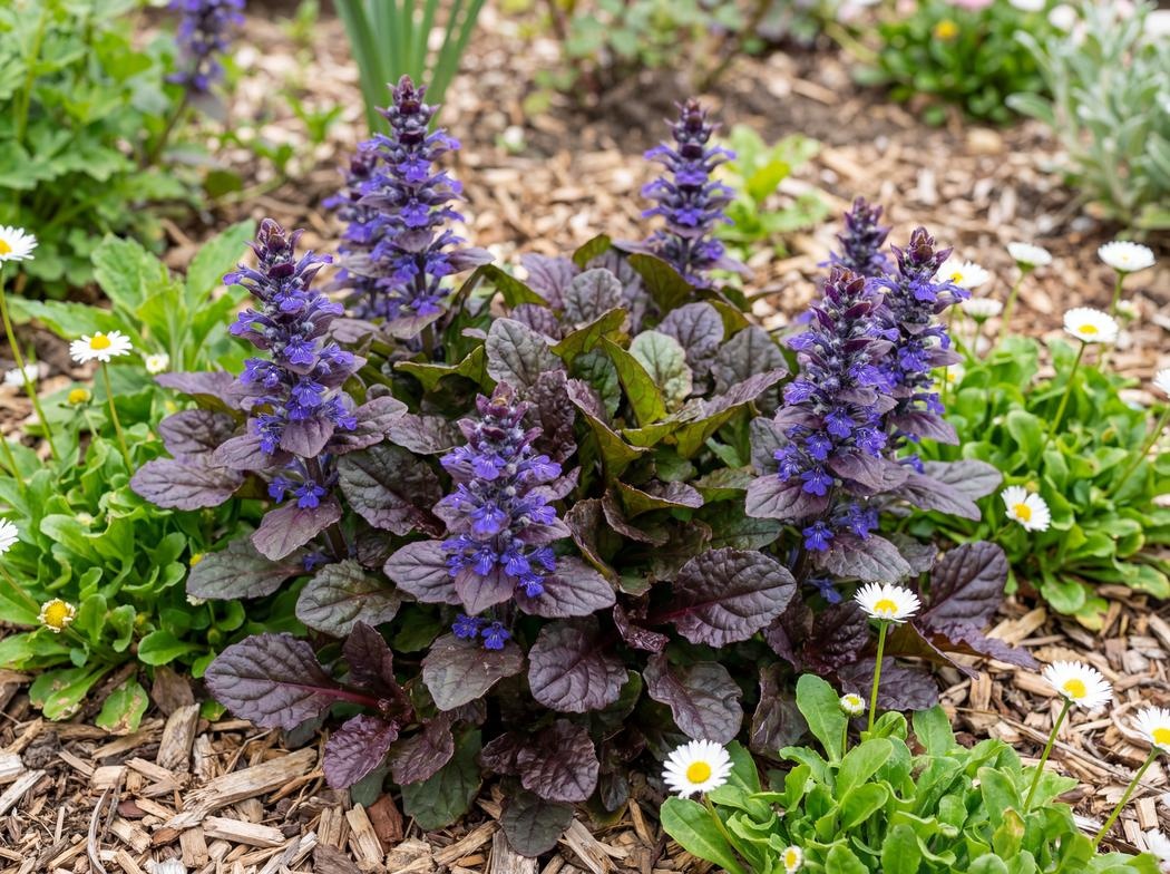 Ajuga reptans Black Scallop