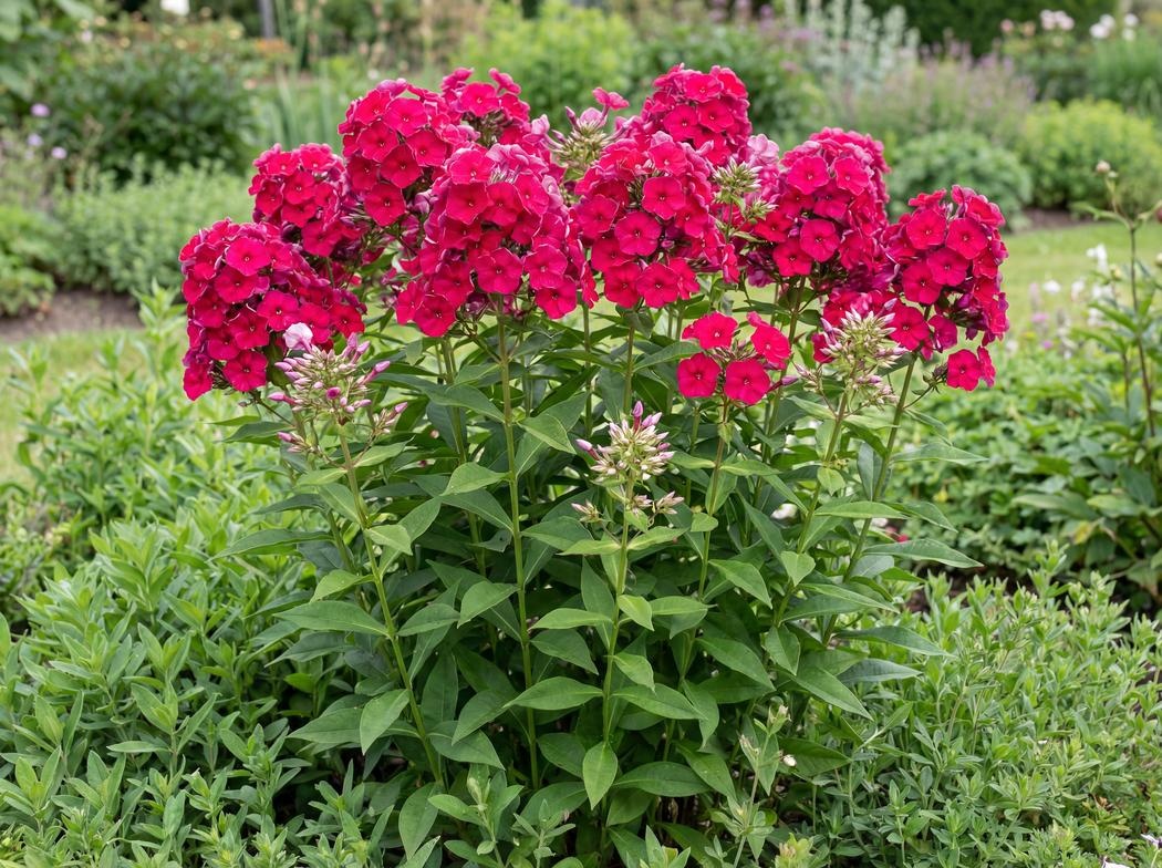 Phlox paniculata Red Riding Hood
