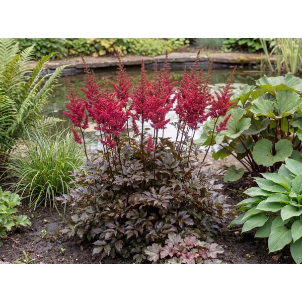 Astilbe Chocolate Cherry
