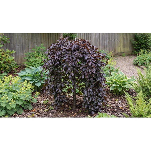 Fagus sylvatica Purple Fountain
