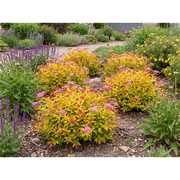 Spiraea japonica Walbuma