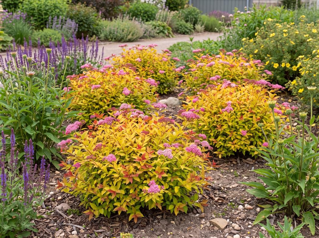 Spiraea japonica Walbuma