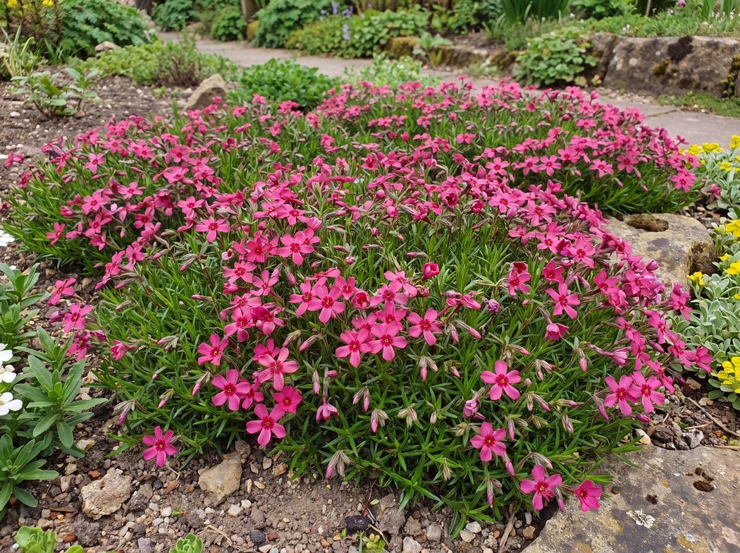 Phlox subulata Scarlet Flame