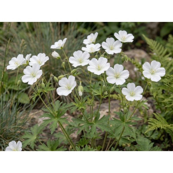 Geranium sanguineum Album