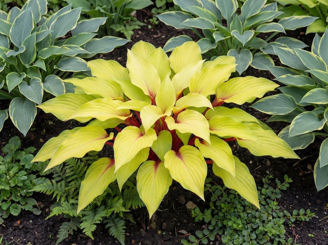 Hosta Fire Island