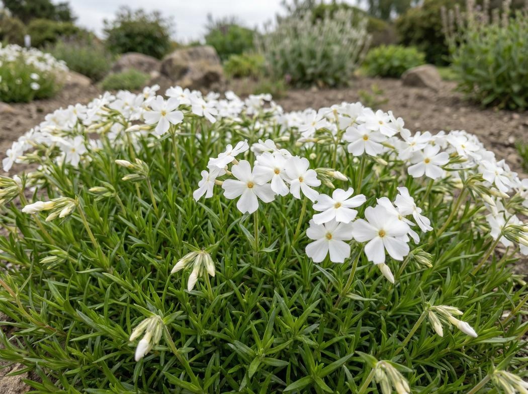 Phlox subulata White Delight