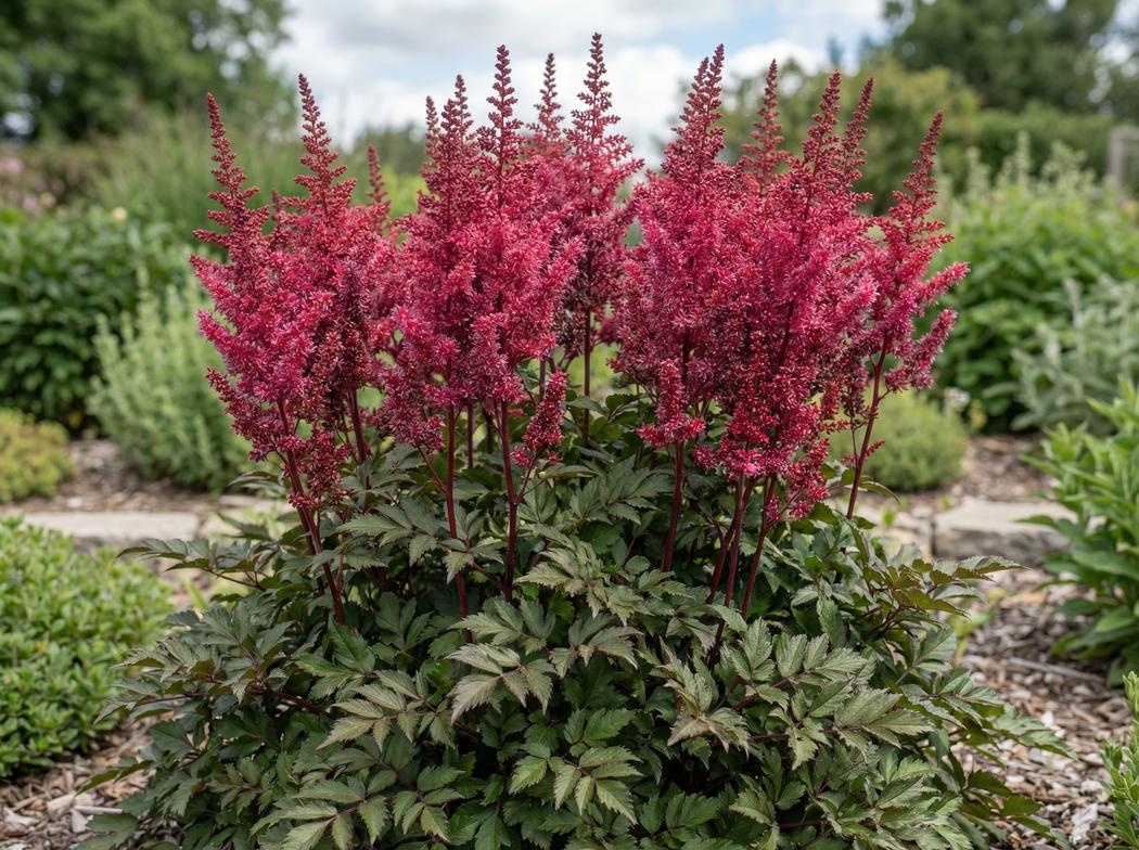 Astilbe chinensis Vision in Red