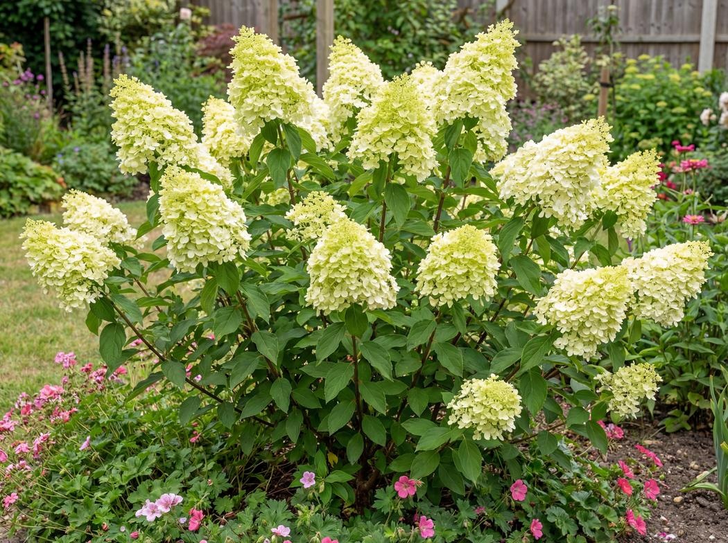 Hydrangea paniculata Limelight