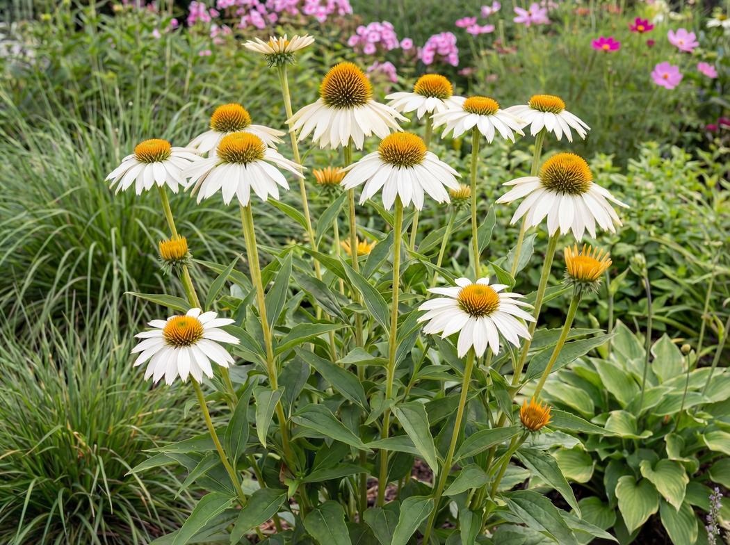 Echinacea purpurea PowWow White