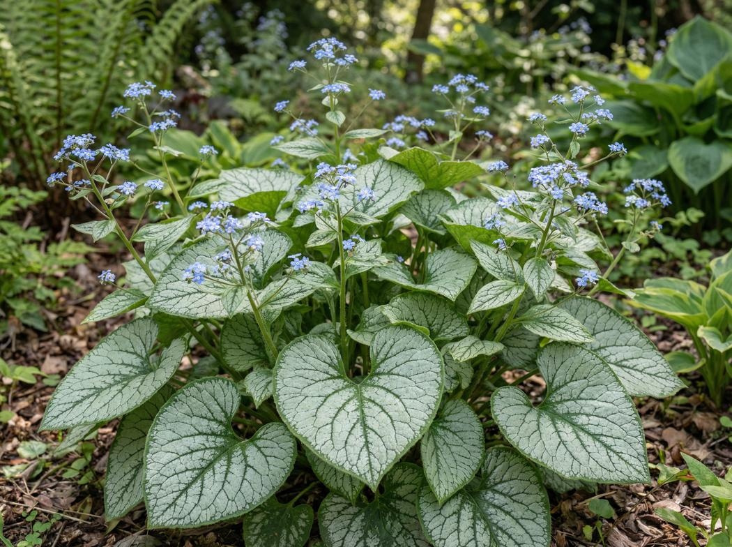 Brunnera macrophylla Jack Frost